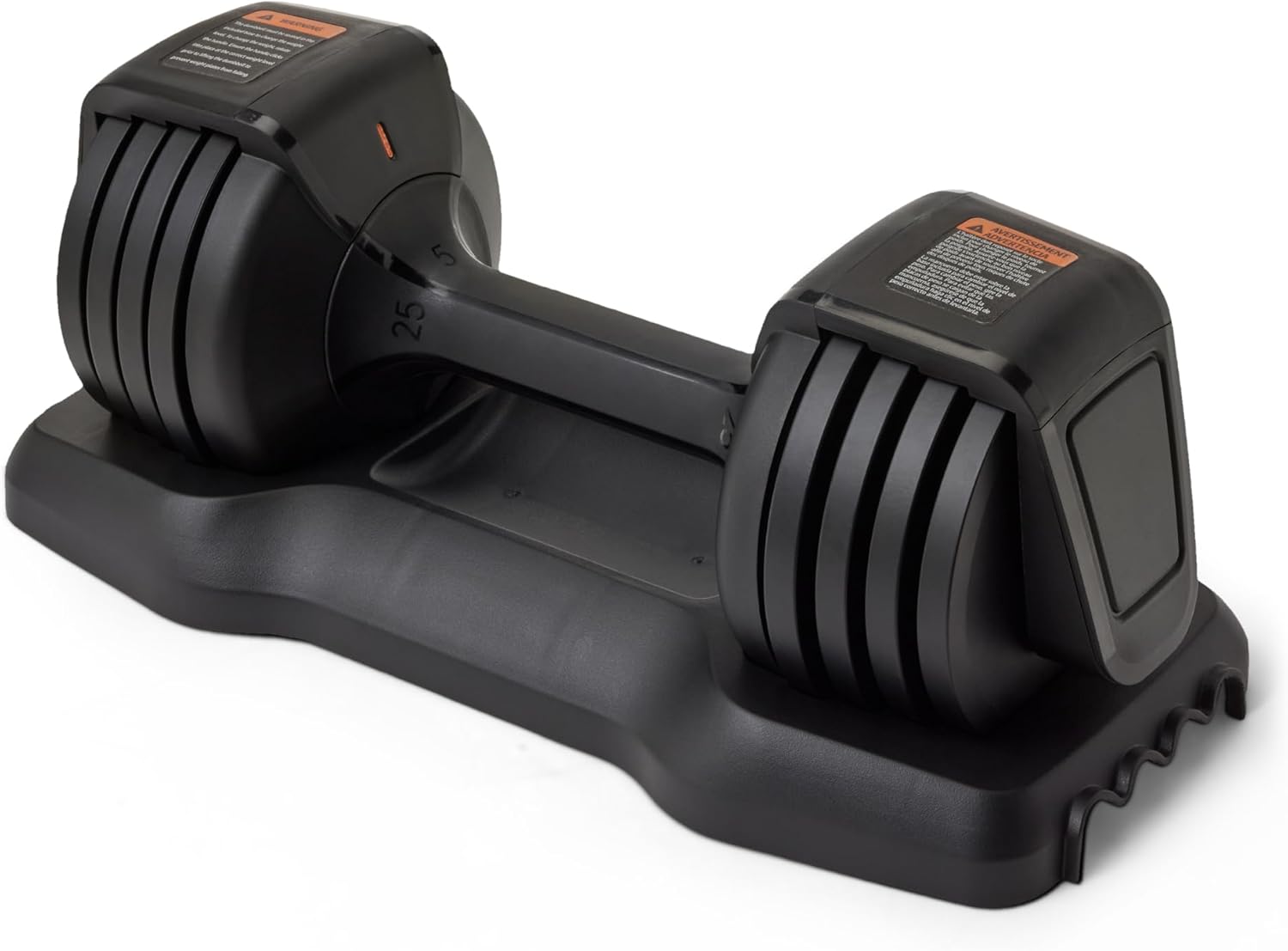 Amazon Basics Adjustable Dumbbell, 25 lb 1 Pack 25 lb (5/10/15/20/25)