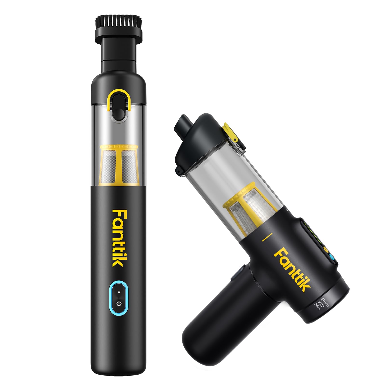 Amazon.com - Fanttik Slim V8 Apex Car Vacuum Black Slim V10 Mix