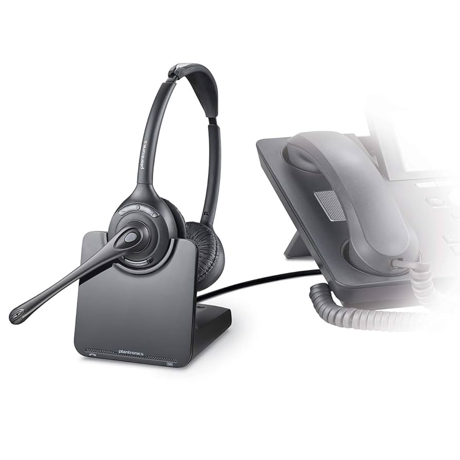 Amazon.com: Plantronics PL-CS520 Binaural Wireless Headset