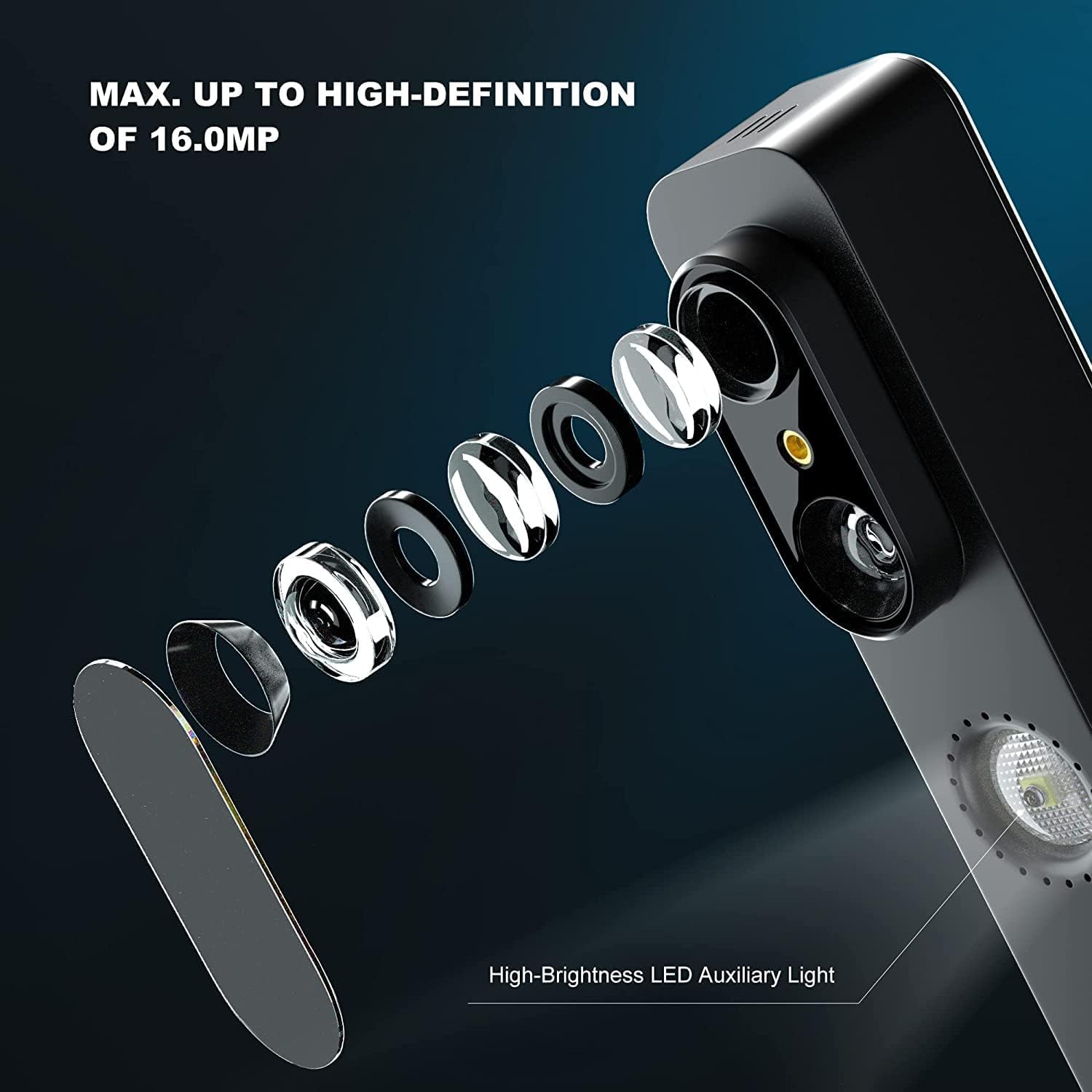 Amazon | JOYUSING 16MP ブック&ドキュメントスキャナー 第2世代 自動