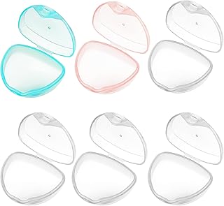 6 Pcs Baby Dummy Case, Pacifier Case, Pacifier Holder Storage Box, BPA-Free Dummy Container, Pacifier Case Soother Pod Pacifier Holder Box for Kids, Baby, Travel, Home