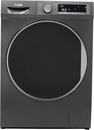 ConServ Lavadora 2.2cf AUTOSENSE 1400 RPM 15 programas Pantalla LED 120V (Titanio)