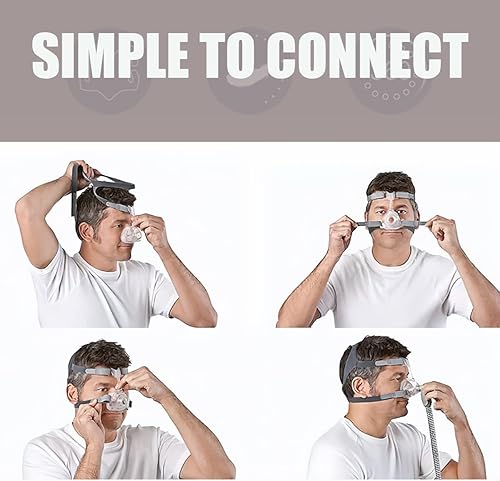 Miniatura 5 de Resmed Mirage Fx - Marco de repuesto para máscara nasal Mirage Fx, protector nasal Resmed Mirage Fx, accesorio de repuesto para máquina de