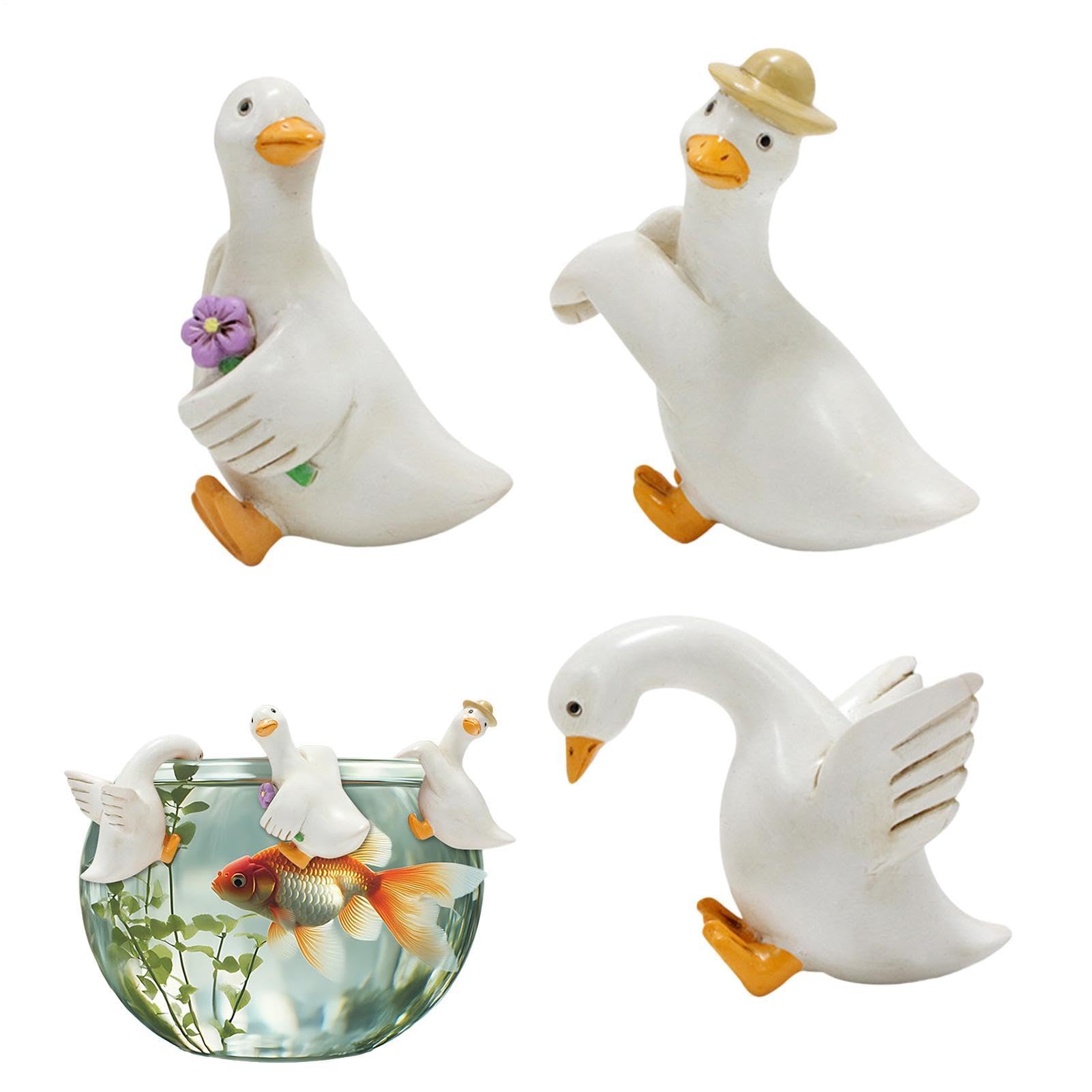 Pots de fleurs canard pour sublimer la pelouse de votre cour ou votre balcon