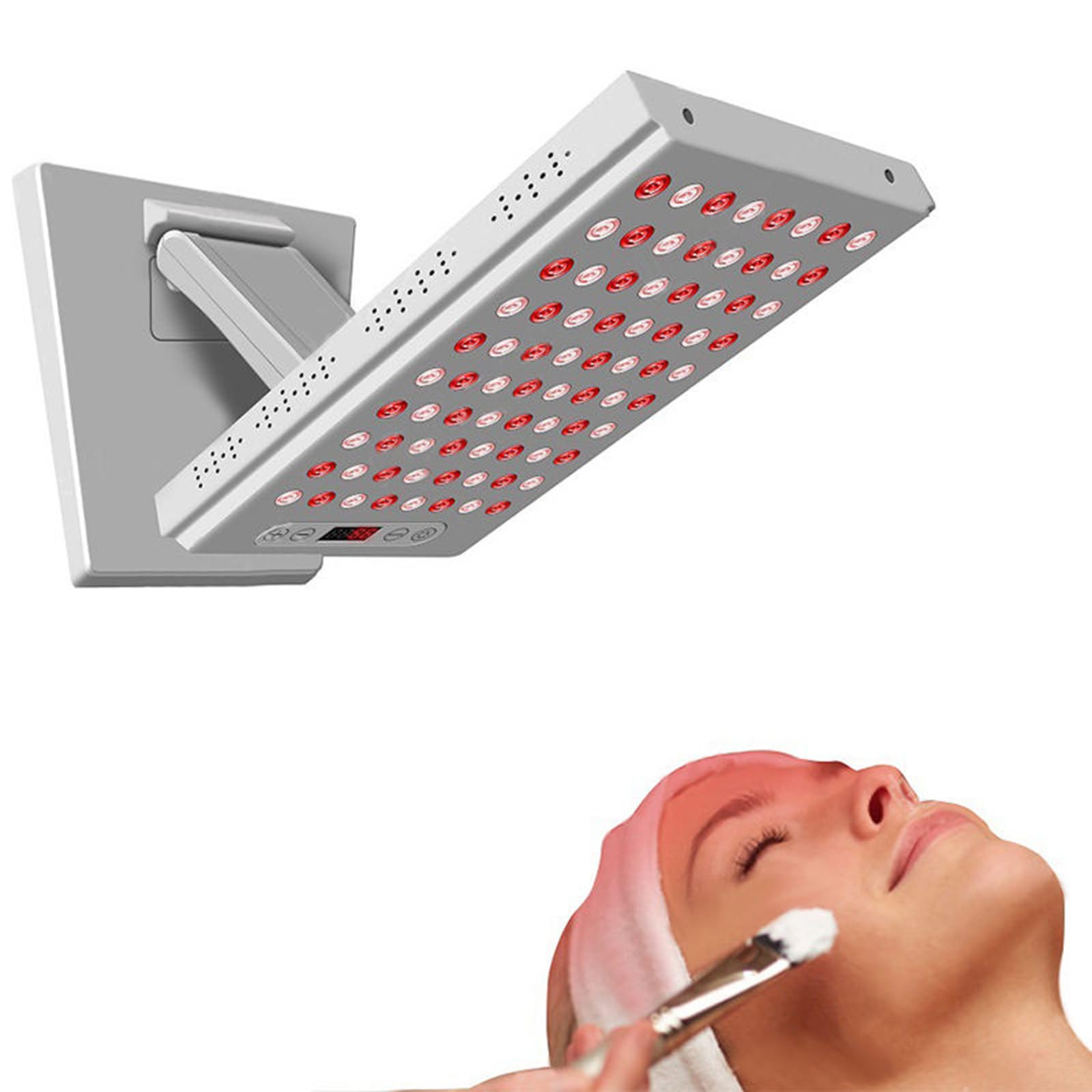 Terapia światłem czerwonym 50W Lampa Pure Red 850Nm Led Lampa fizjoterapeutyczna, używana do łagodzenia bólu mięśni i zanikania blizn