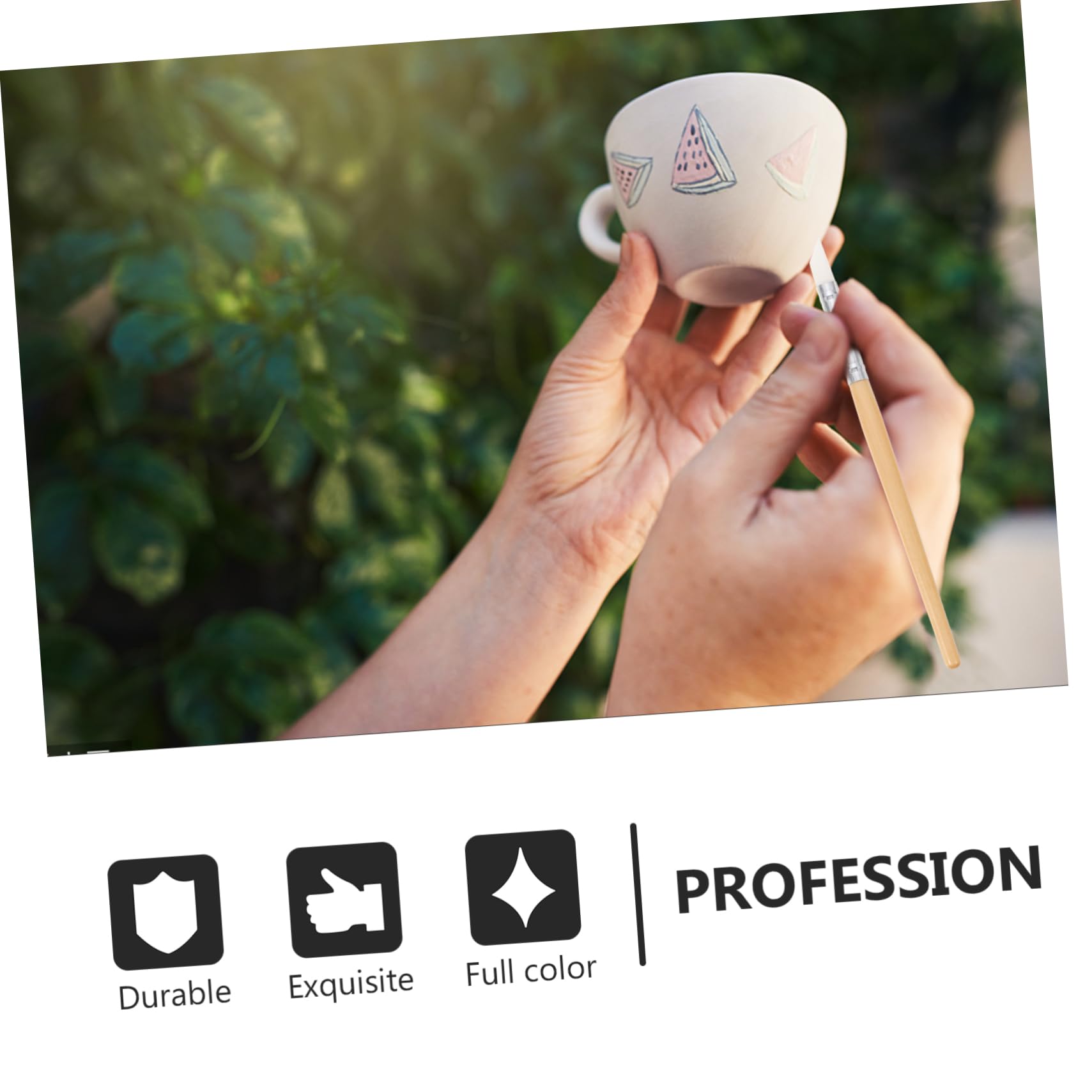 Uonlytech 5Pcs Portable Sculpture Pens for Polymer Clay Multi Purpose Tools for Detail Work Fingerprint Removal and Artistic Effects for Beginners and Professionals