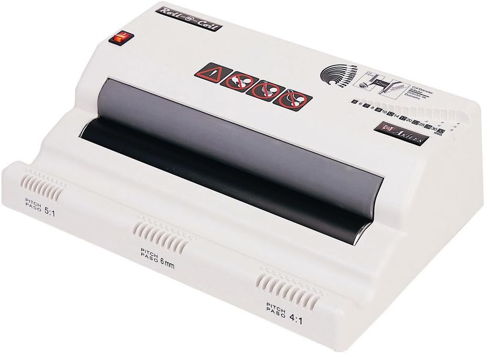 Akiles Roll-@-Coil Plastic Spiral Binding Coil Inserter