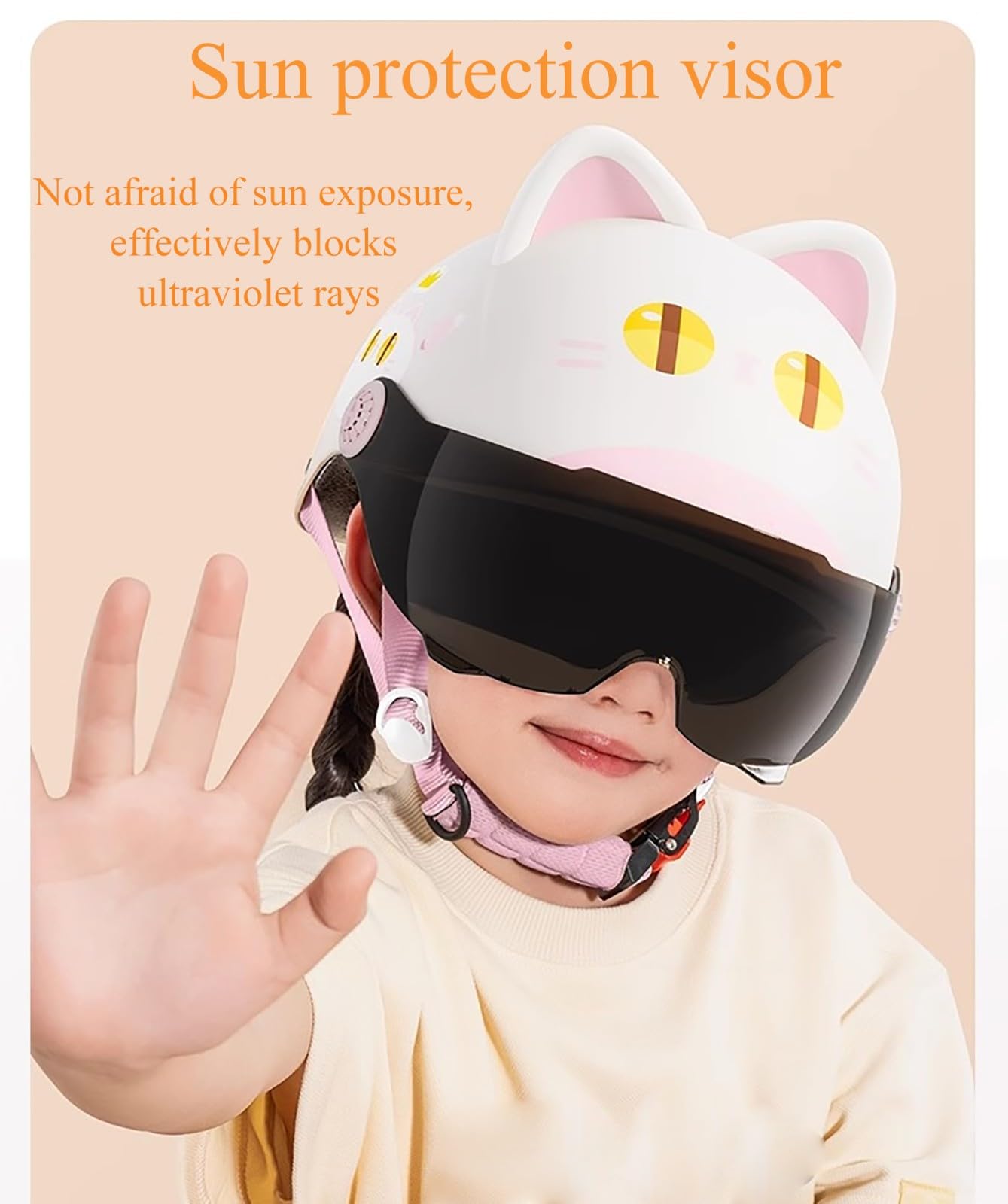Kask rowerowy dla dzieci, kask dla maluchów dla chłopców i dziewcząt w wieku 3-16 lat, regulowany kask rowerowy, wielofunkcyjny kask dziecięcy do jazdy na rowerze i skuterach