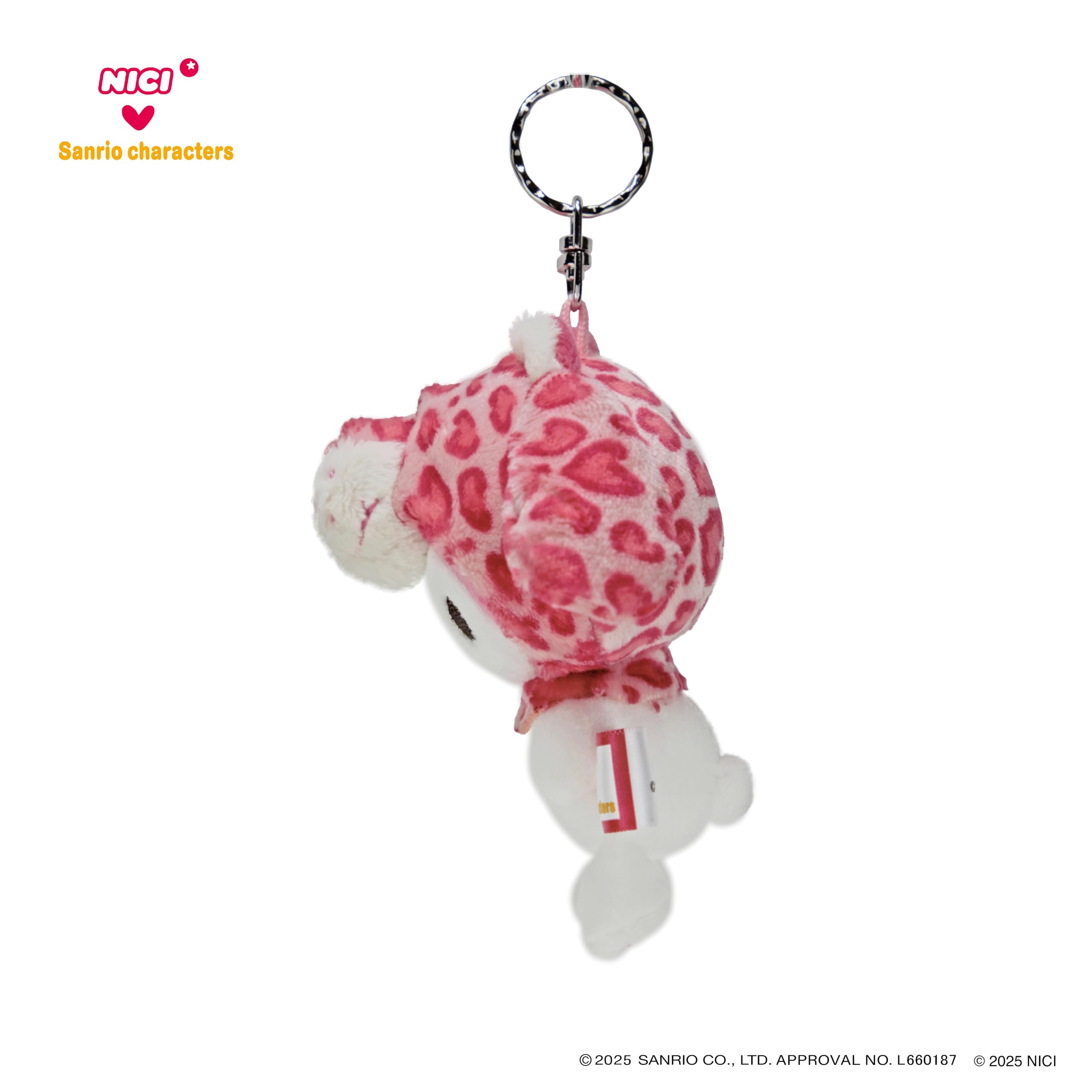 サンリオ　Sanrio NICI マスコットキーリング　ぬいぐるみベア Amazon.co.jp: NICI×サンリオキャラクターズ マスコットキーリング
