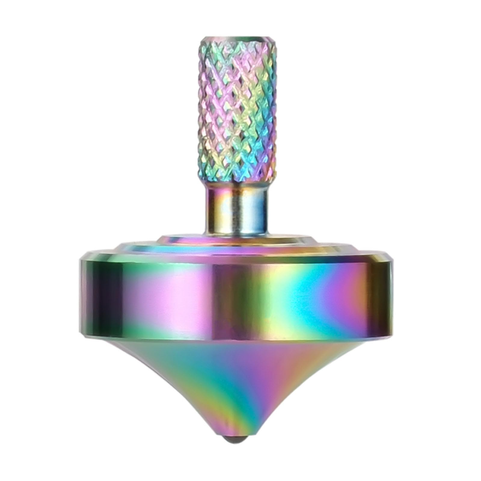 Precision metal spinning top, perfect balance, long rotation time easily exceeding 10 minutes