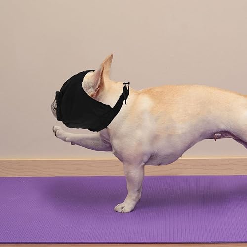 Miniatura 8 de Máscara de ojos de mascotas de estabilidad para calmar la sombra de nailon para perros, liberación de presión, reducción de enfermedades del