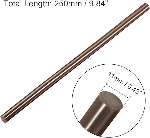 Vista 41 de uxcell 10 barras de pegamento caliente para pistola de pegamento de 7/16 pulgadas x 10 pulgadas Mini pegamento adhesivo de fusión en caliente palo