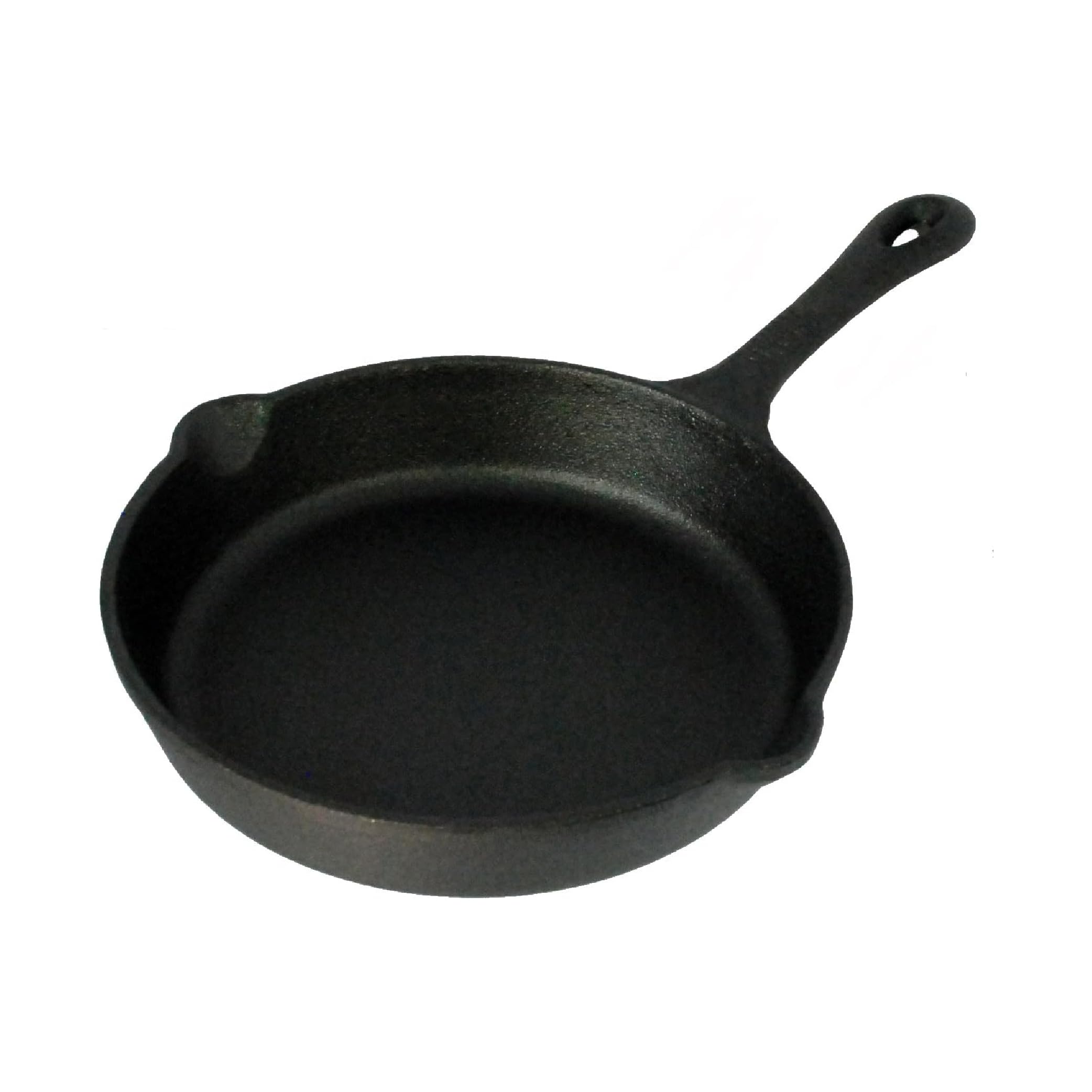 Buckingham Black Pre-Seasoned Premium Cast Iron Frying Pan Suitable For Induction Electric Gas Oven Safe Skillet Bbq Grilling Cast Iron Pan For Healthy Cooking 25 Cm