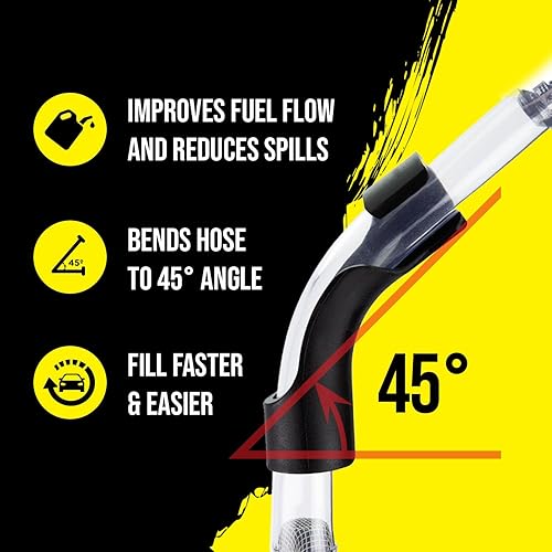 Miniatura 5 de Doblador de Manguera Mission Automotive - Pack de 2, Negro, Resistente al Petróleo, Doblador de Manguera de Combustible - Previene Curvas y