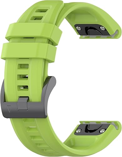Miniatura 7 de Correas de repuesto para Garmin Fenix 7X, Fenix 6XFenix 5X Quickfit, silicona suave, repuesto para Garmin Tactix 7instinct 2XQuaitx 3Tactix DELTA