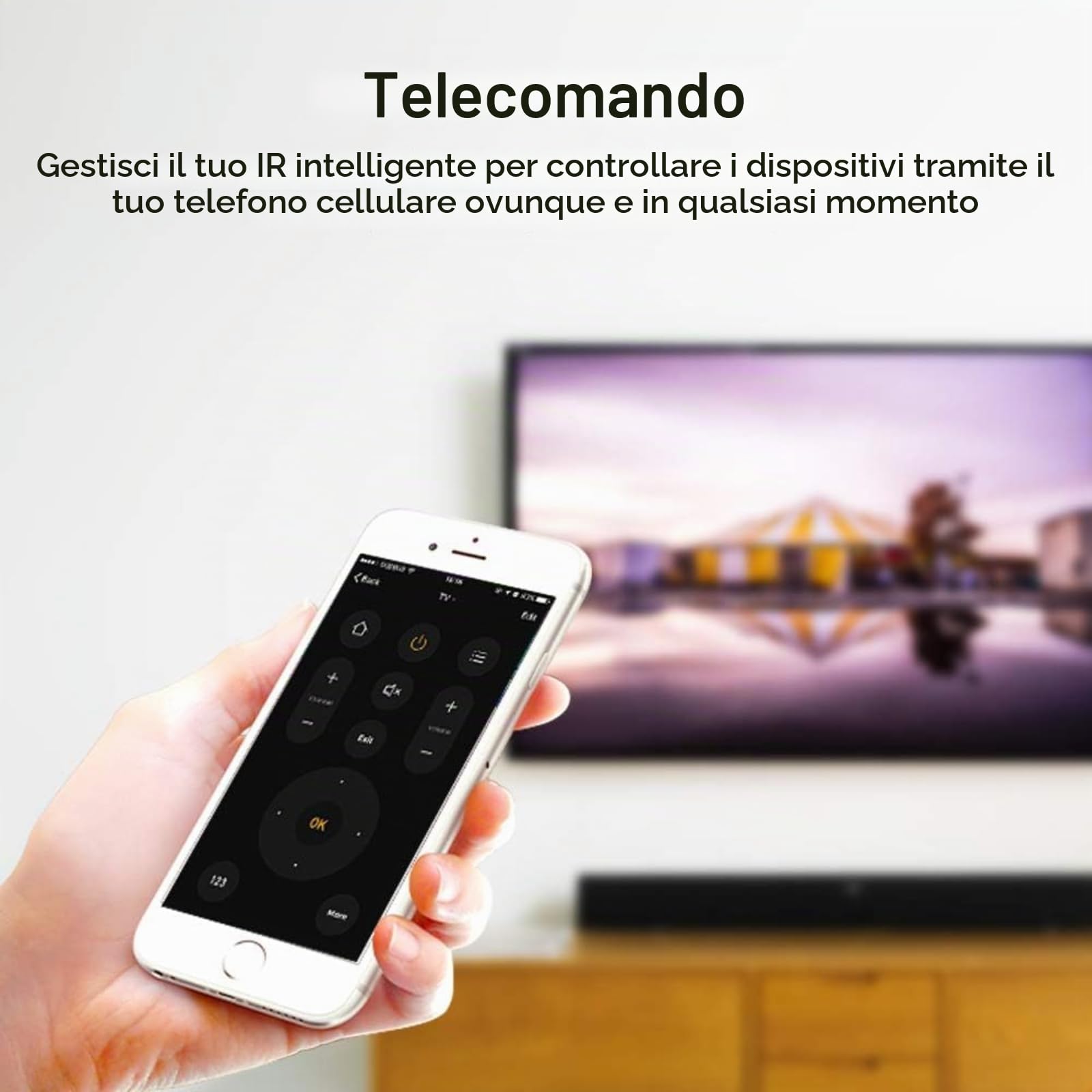 Telecomando IR Smart 4 Packs, Smart Home Automation, Panamalar Wireless WiFi Controllo IR Universale Hub Compatibile con ALEXA