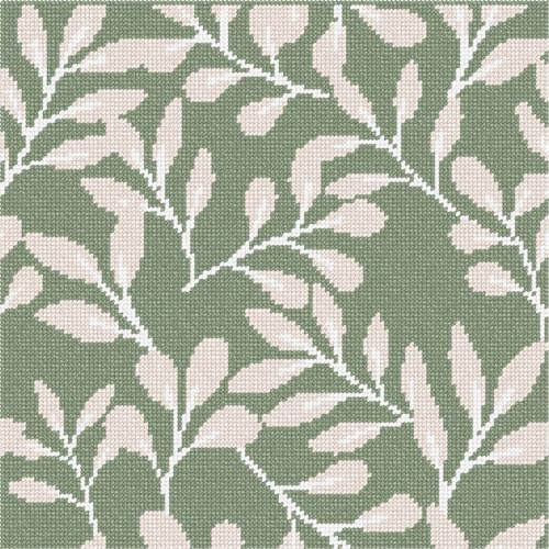 Pepita Needlepoint Canvas: Sage Branches, 10