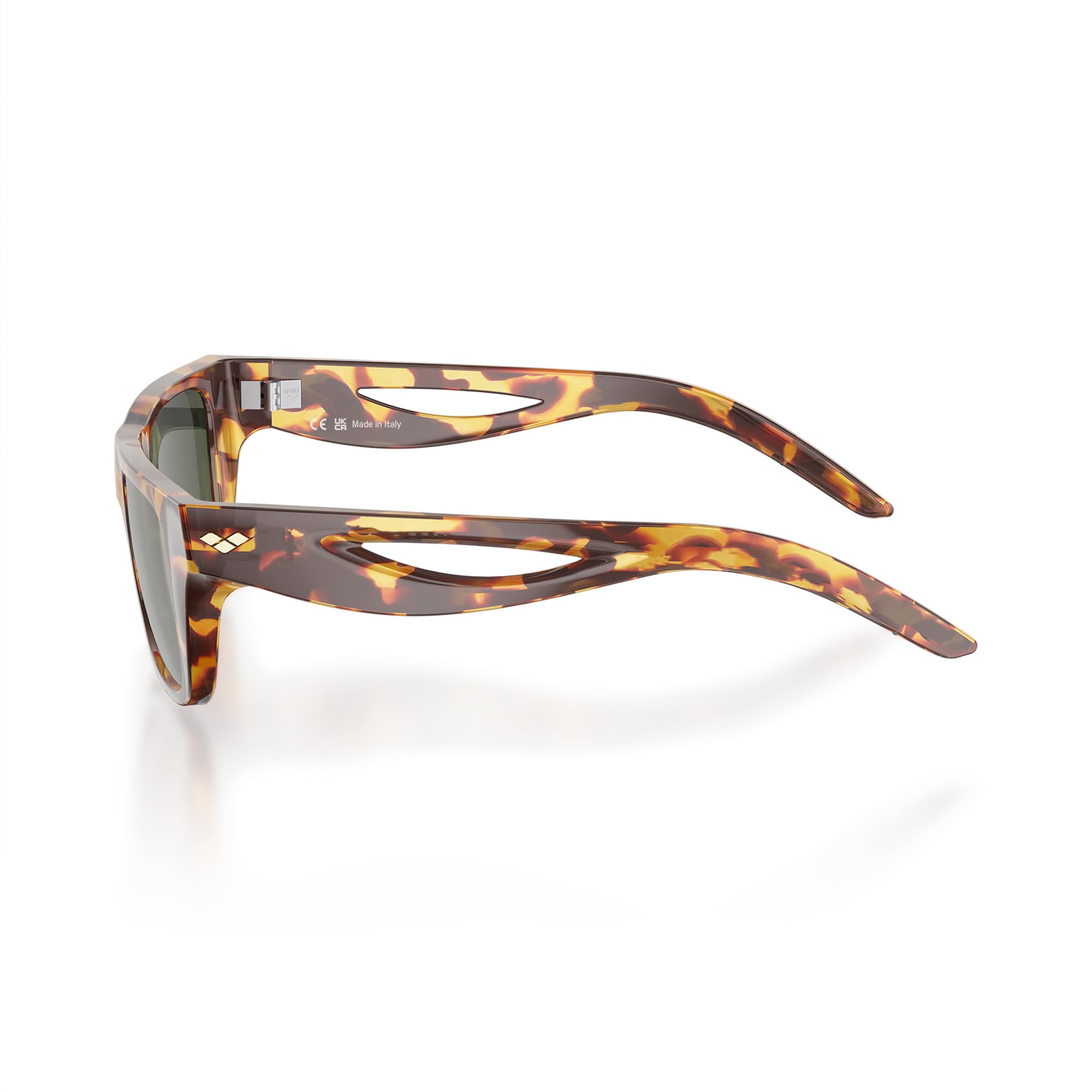 ARENA OCEANID Occhiali da Sole Polarizzati Lifestyle, Montatura Flessibile e Leggera, Antiurto Protezione UV, Antiriflesso Idrofobico e Antistatico, Classe Ottica 3, Made in Italy