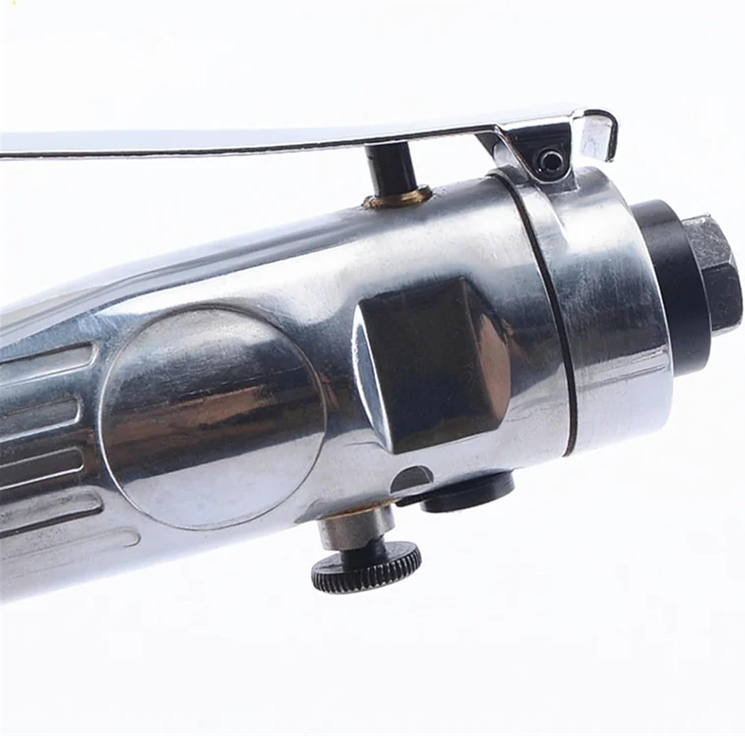 L Type Elbow Pneumatic Drill Air Tool 90 Degree Wind Grinder Reverse Rotation Speed Control