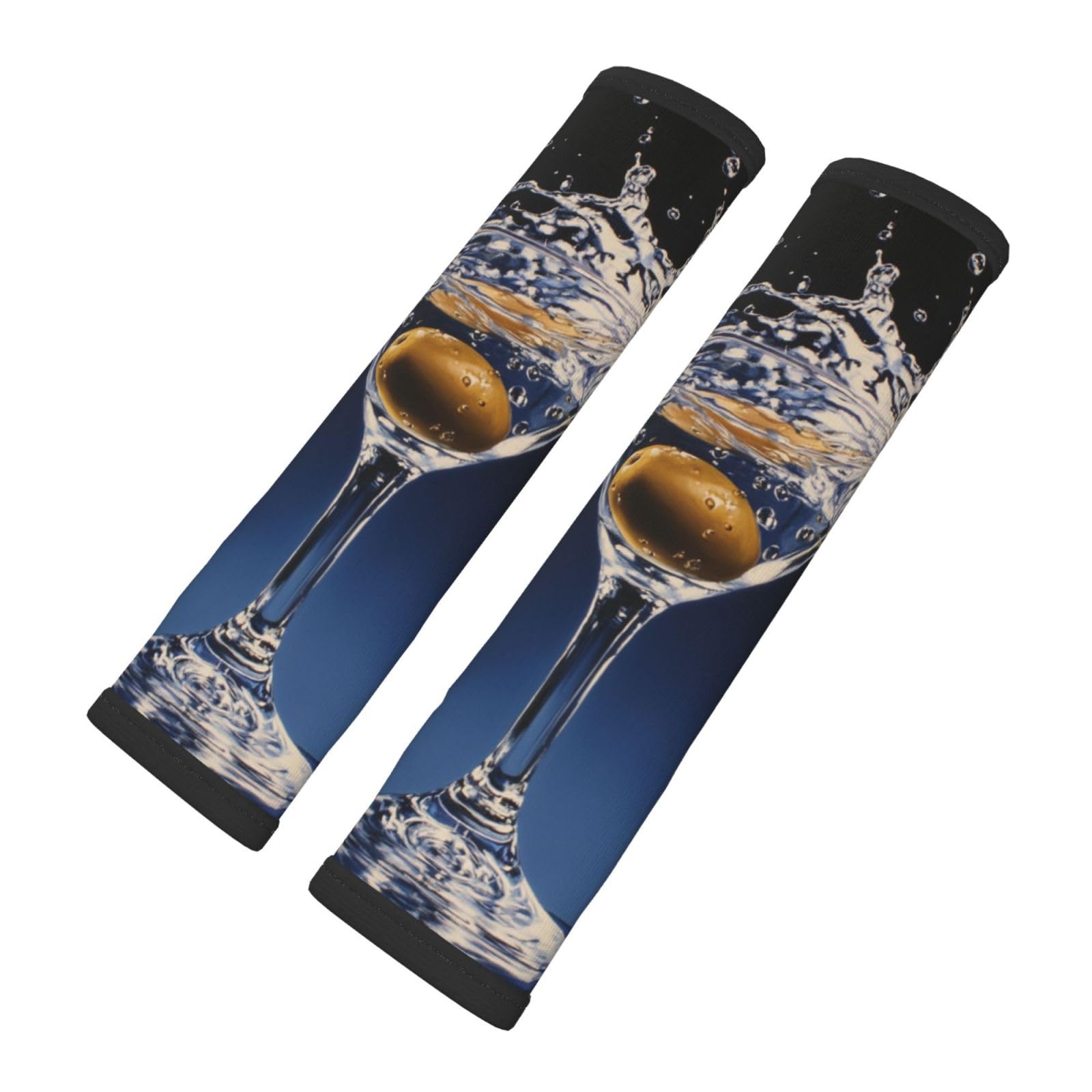 Olive Splashing Into A Glass Car Seat Belt Cover 2 Pack Seatbelt Strap Shoulder Pad Protector Universal Comfort for Car