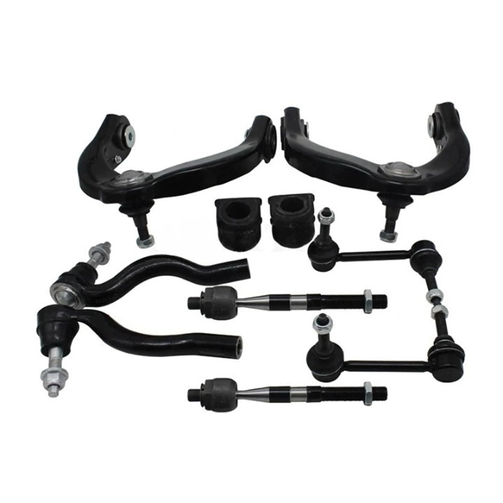10 unids/set compatible con Jeep Grand Cherokee 2011-2015 brazos de control superior delantero barra estabilizadora barra estabilizadora enlaces barra de dirección