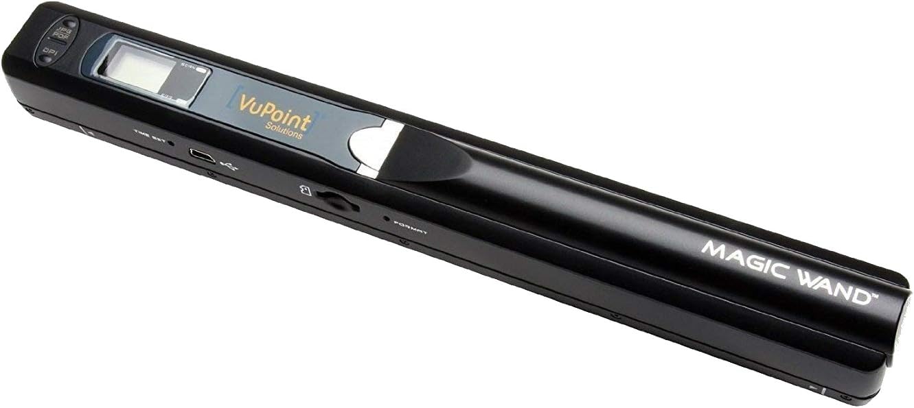 VuPoint Solutions PDS-ST415-VPS Magic Wand Portable Scanner - Black