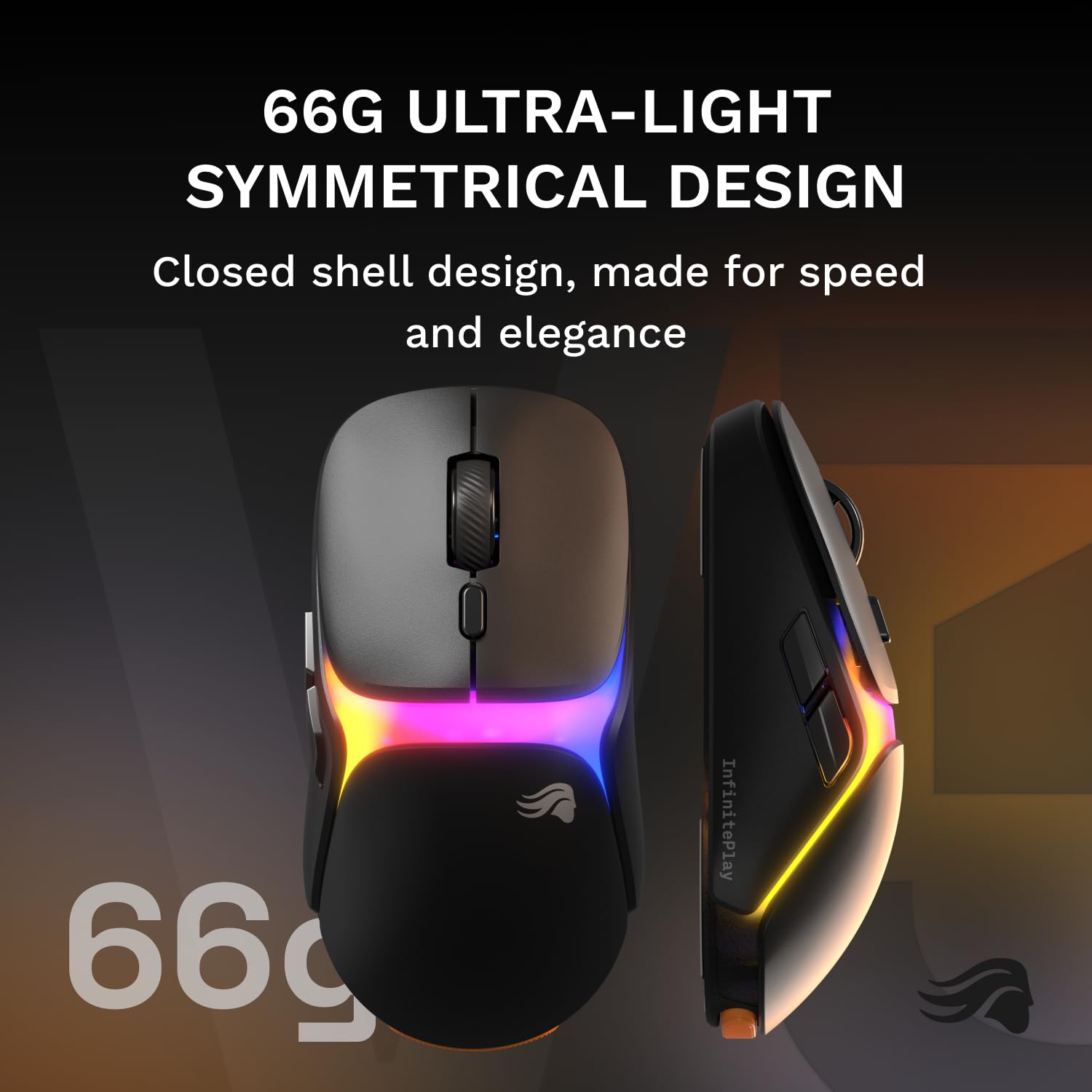Glorious Mouse para jogos O3 sem fio para jogos - sistema de