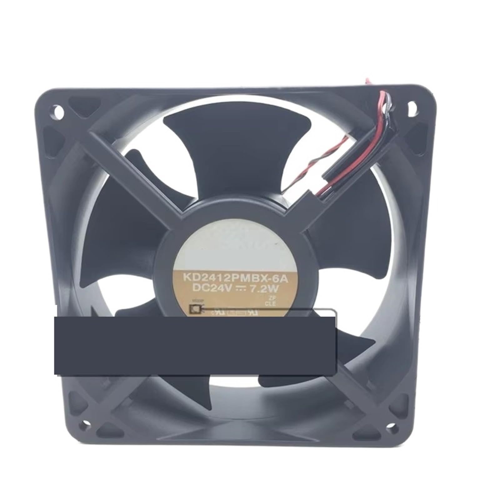 KNIUWMBMH 120 * 120 * 38MM 24V 7.2W 12CM Cooling Fan KD2412PMBX-6A(2-wire G1)