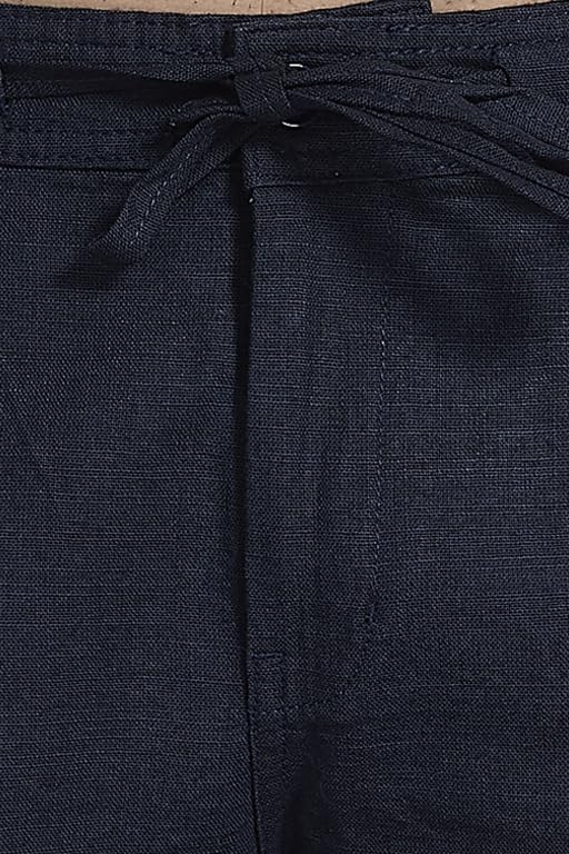 Image of DIVISIVE Men's Relaxed Fit Cotton Linen Blend Trousers