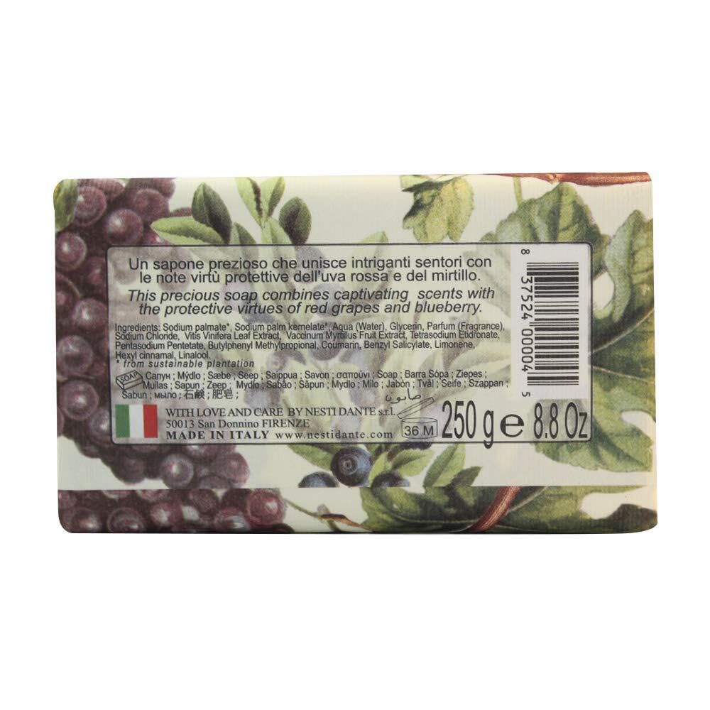 Nesti Dante Il Frutteto Katı Sabun 250 gr (Red Grapes & Bluberry)