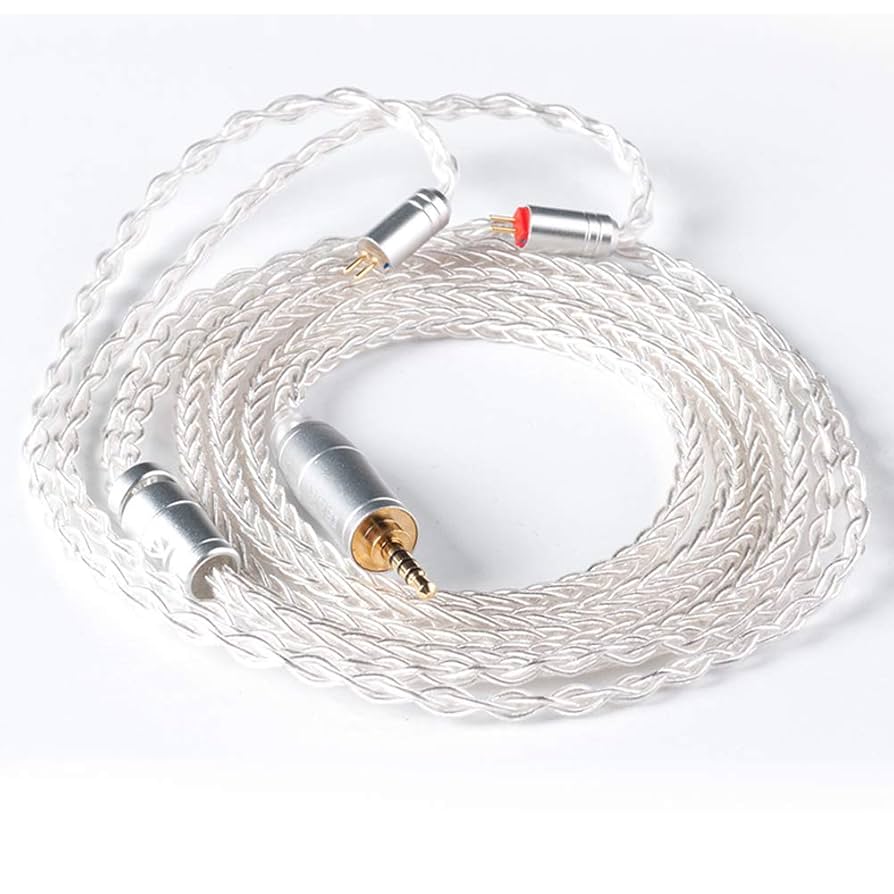 Amazon | KBEAR 8コア 銀メッキ 銅 2ピン 4極バランス交換用