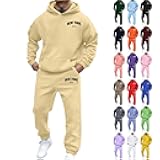 Men's Tracksuit 2 Piece Hoodies Casual Jogging Gym Sweat Suits for Men Jogging Sweatshirts Athletic Sweatsuits Sets