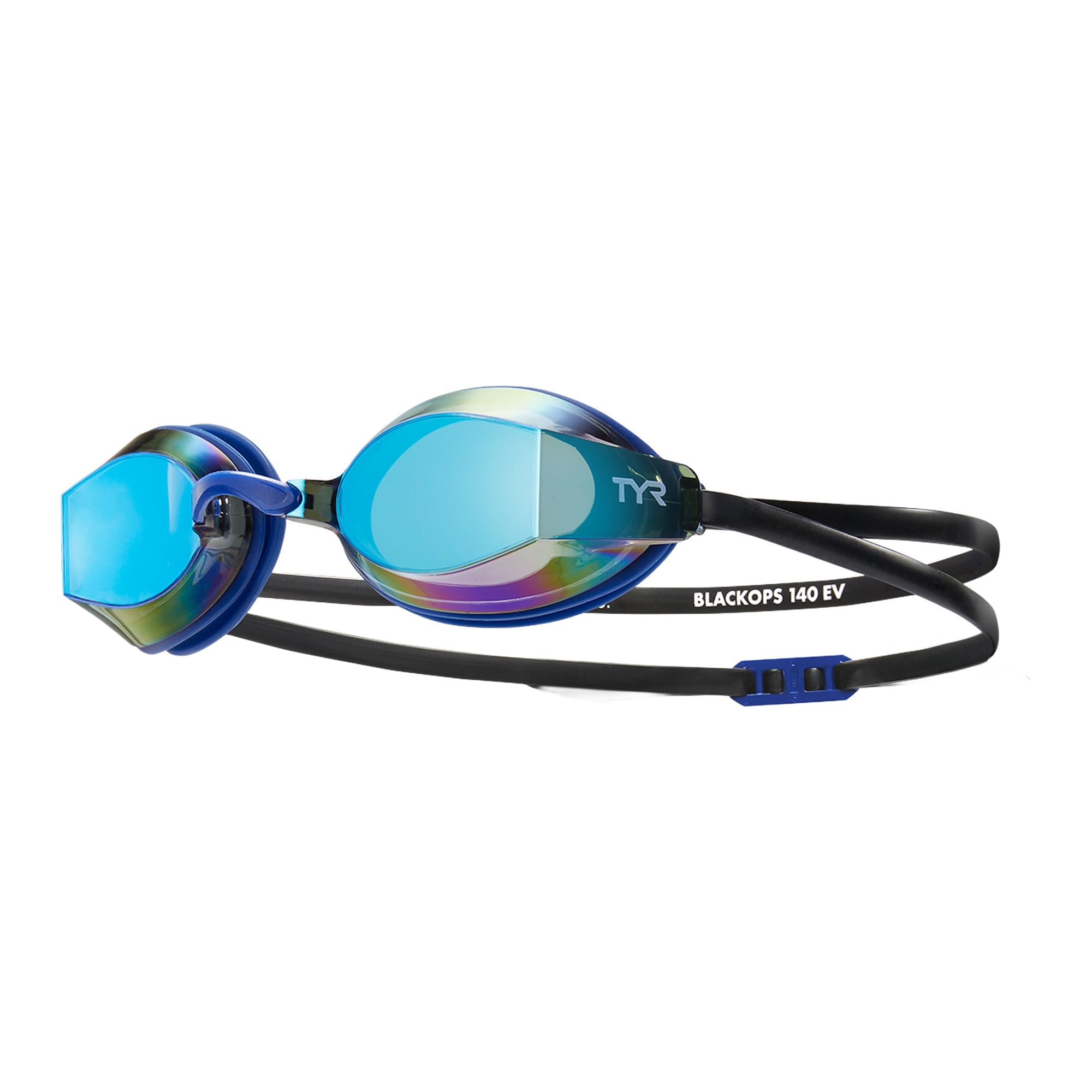 TYR unisex-adult Blackops 140 Ev Racing Mirrored Swim Goggles for Men and Women - Competitive Swimming - Ages 16 to Adult