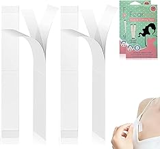 Double Sided Body Tape and Fashion Tape, Fabric Tape, Double Sided Tape for Clothes, Body Tape Double Sided for All Fabric Types, Extra Adhesive Dress Tape, Bra Tape