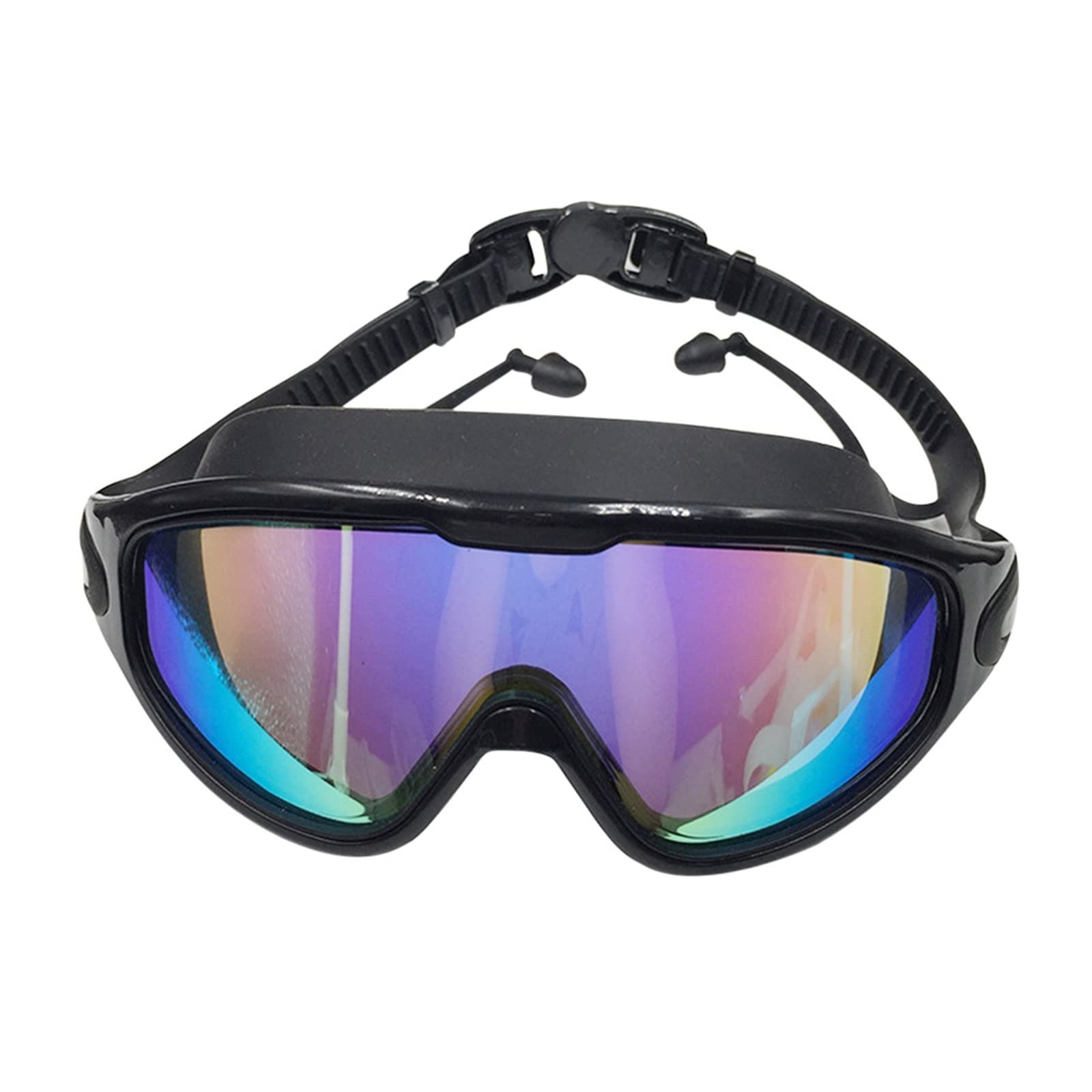 DFrywdgSEY swimming goggles, Professional Adult Lens for Men Women Swimming Goggles Adjustable Swim Glasses With Earplug