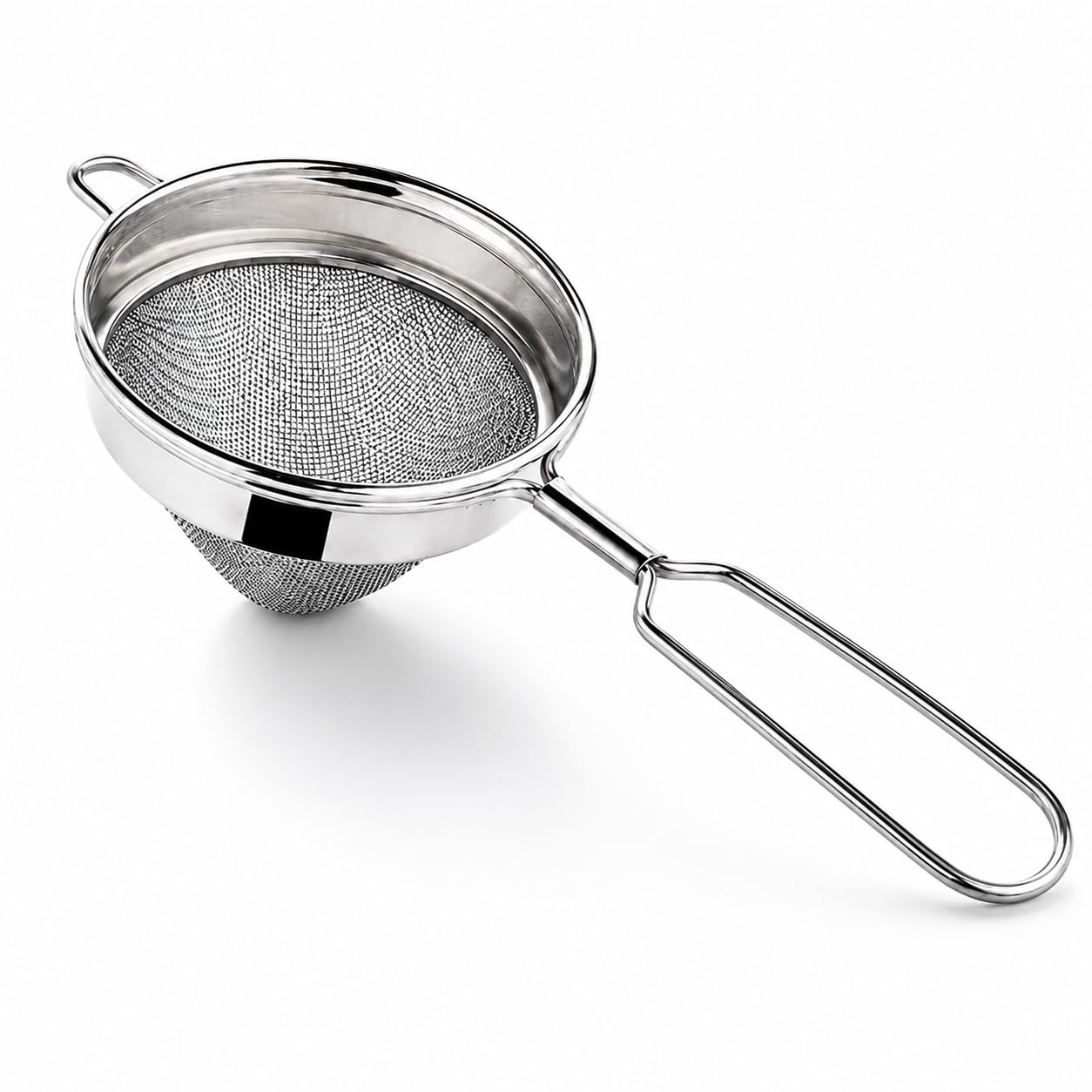 Conical Tea Strainer Stainless Steel 304 Food Grade Chai Channi | Coffee, Juice & Oil Filter with Strong Handle-image-47