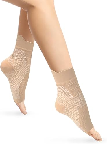 Miniatura 7 de Calcetines de compresión para fascitis plantar para mujeres y hombres, calcetines de neuropatía, tobilleras comprex calman calcetines para aliviar