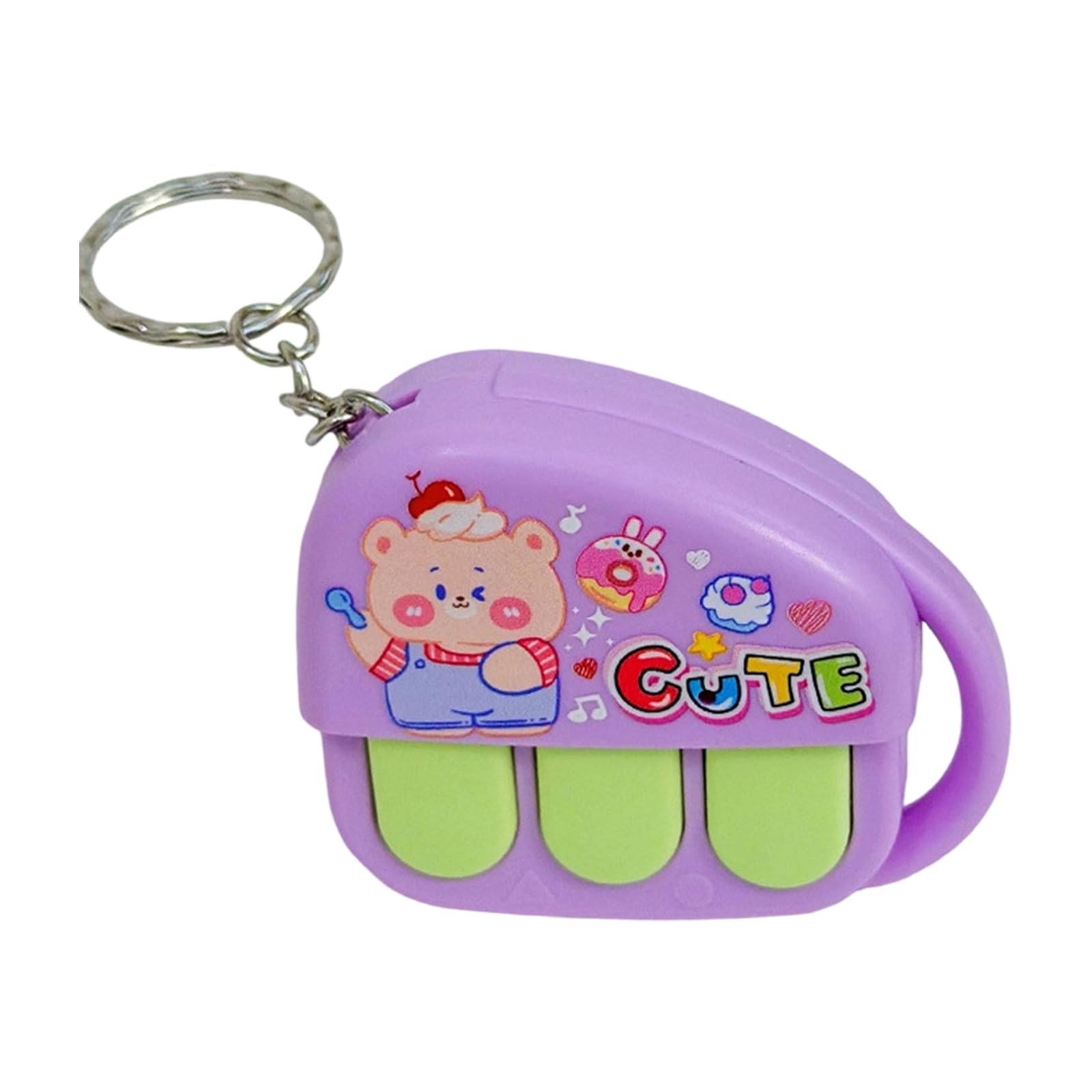 LLUJIAXI Miniature Piano Recorder Keychain Hanging Decoration With Music Playback Function For And Music Lovers