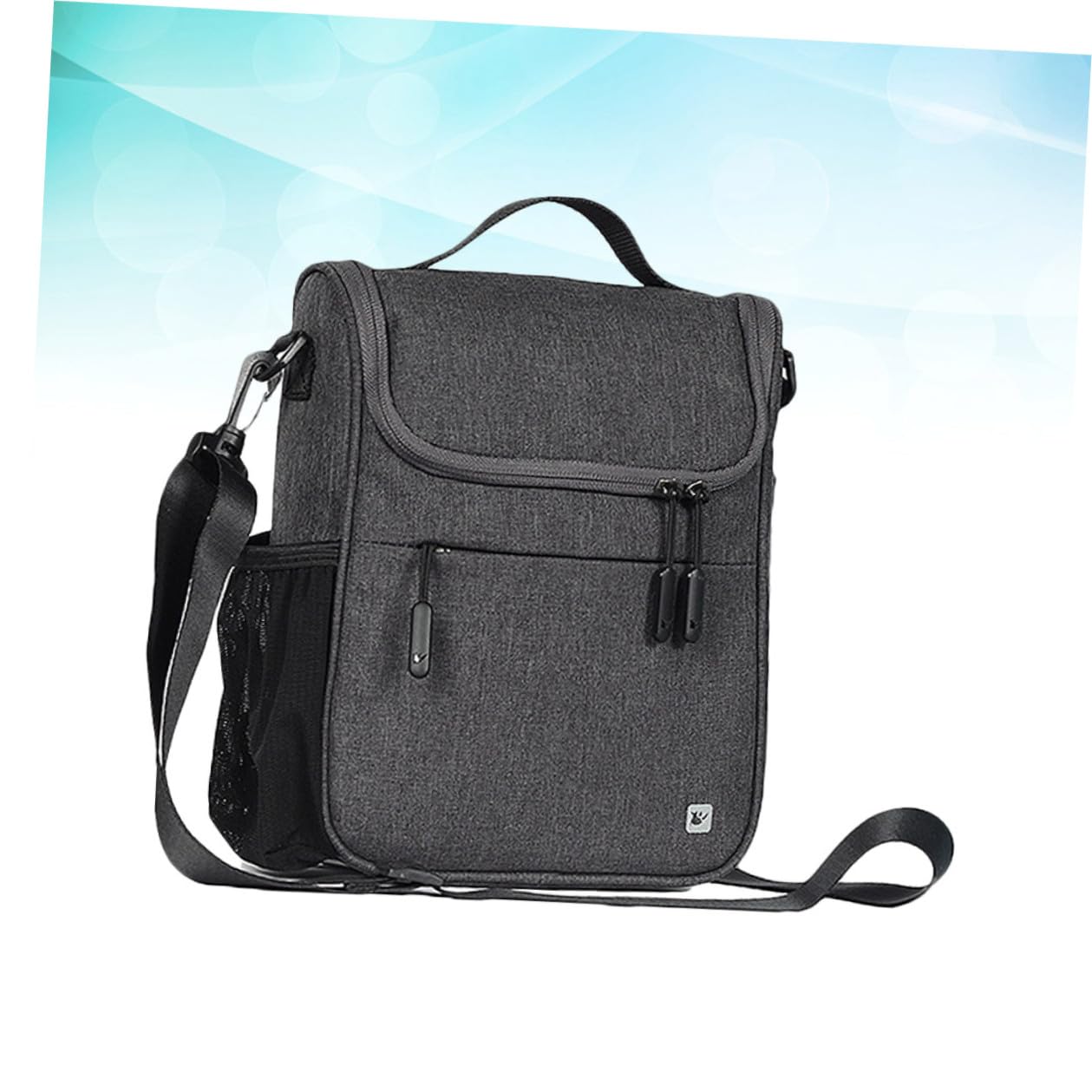 Gatuida Borsa Manubrio Bici Capacità Grande Multifunzione Sacchetto Anteriore Telaio per Ciclismo Facile da Fissare e Rimuovere Accessorio Professionale per Bici da Corsa e Gravel