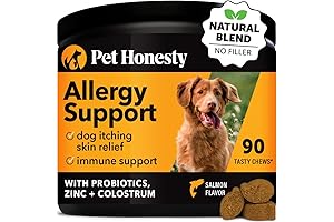 Pet Honesty Allergy Support Itch Relief for Dogs: The Ultimate Allergy Buster...