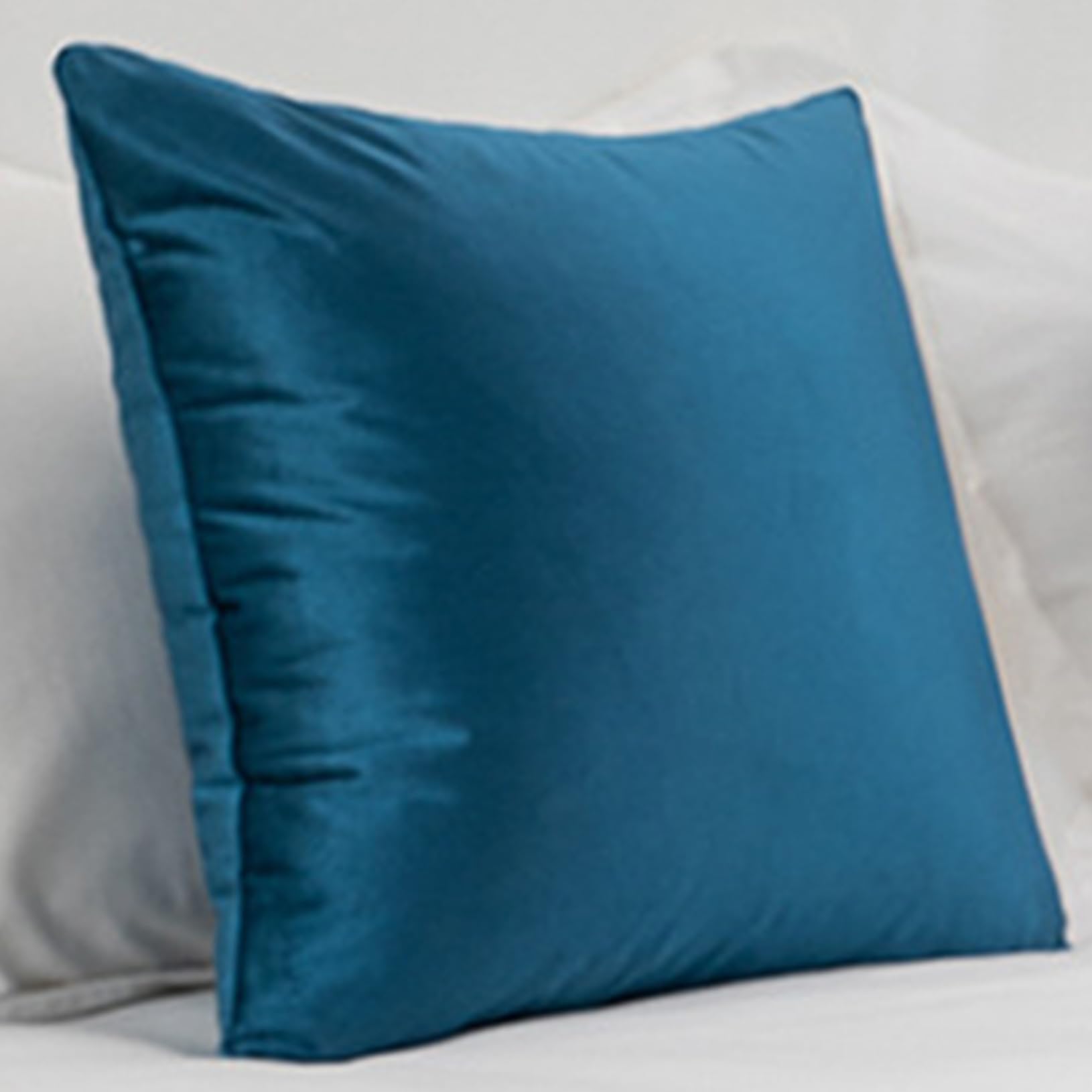 TTiiLoe Velvet Cushion Cover with Core, Pillow Polyester Car Seat Cushion for Sofa Chair Bed Couch, Blue, 45 * 45cm