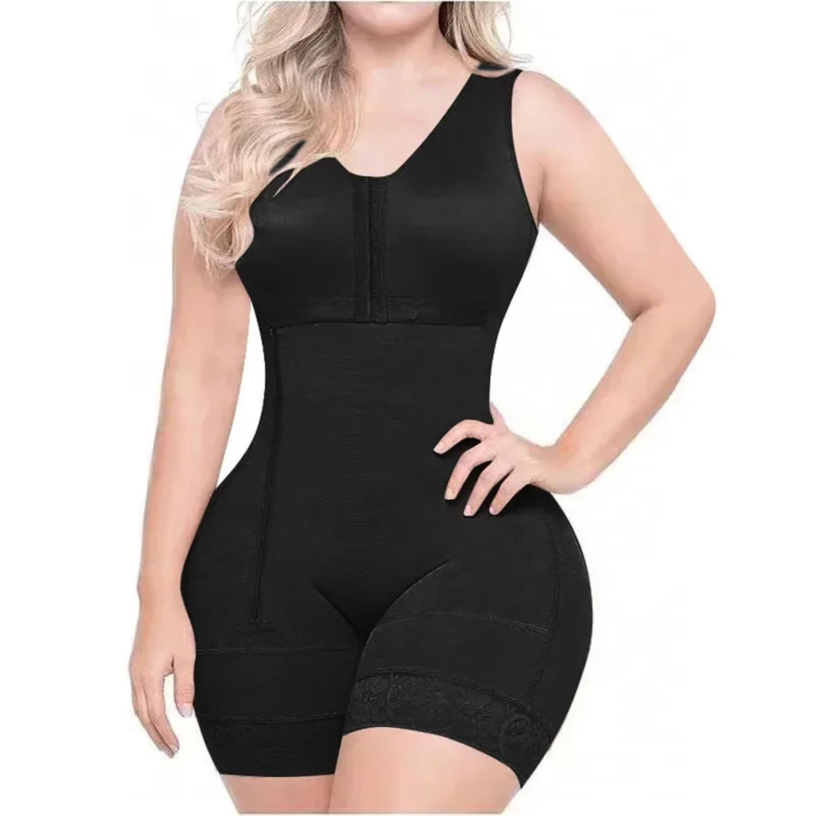 Ropa Moldeadora con Control de Barriga for Mujer, Body Moldeador Cremallera Lateral, corsé, Top, Ropa Interior Ajustada posparto