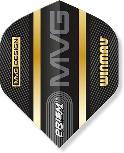 Miniatura 7 de Winmau Michael Van Gerwen MvG Design Prism Dart Flight Collection