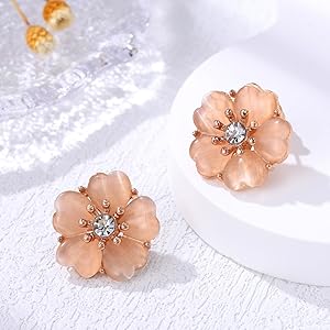 Amazon.com: Holibanna Rhinestone Cherry Blossom Branch Pendant