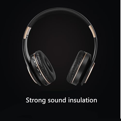 Miniatura 6 de GBSELL Auriculares inalámbricos Bluetooth, subwoofer Bluetooth 5.1 móvil, juego de computadora, deportes de música, auriculares de juego (negro)