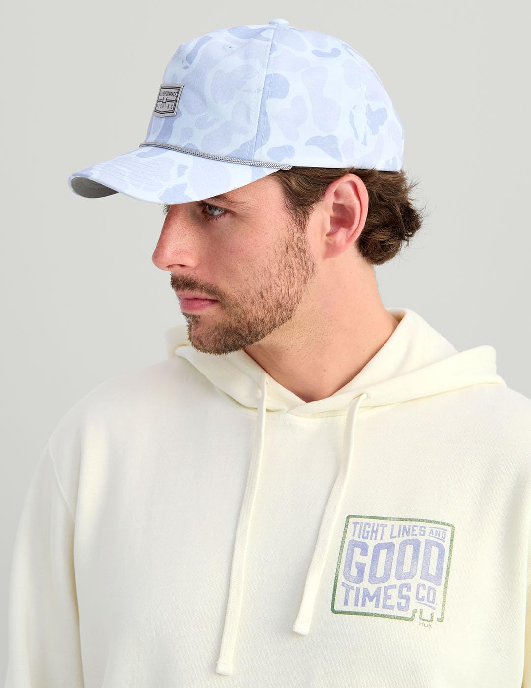 HUK mens Cotton Fleece Hoodie, Soft, Warm, Comfortable Hooded Sweatshirt Pullover for Men - Image 3