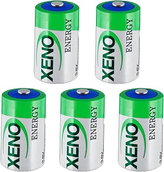 [5-Pack] XL-205F D-Cell 19000mAh 3.6V Lithium LiSOCI2 Battery, Replacement for XL-205F, Tadiran TL-4930, TL-5930, LS33600C, Vitzro SB-D02