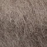 65% Super Kid Mohair / 5% Schurwolle / 30% Polyamid - 25g Wolle als Knäuel, Lauflänge 250 m, Nadelstärke 4-5, Verbrauch 150g für einen Pullover in Größe 40, Strickwolle geeignet zum Wolle zum Stricken und Häkeln