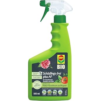 COMPO pest-free plus AF, control of pests on ornamental plants, vegetables and fruits, ready to use, 500 ml