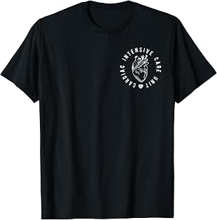 Cardiac Intensive Care Unit Cardiac ICU Nurse Appreciation T-Shirt
